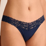 Wholesale Women's Nylon Low-Waist Briefs with Lace Trim