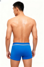 Men's Boxer Blue Waistband Power Sports Boxer, Amazing Cutting - Image 2